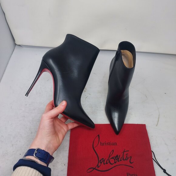 Christian Louboutin Shoes - CHRISTIAN LOUBOUTIN Black So Kate Ankle Boot